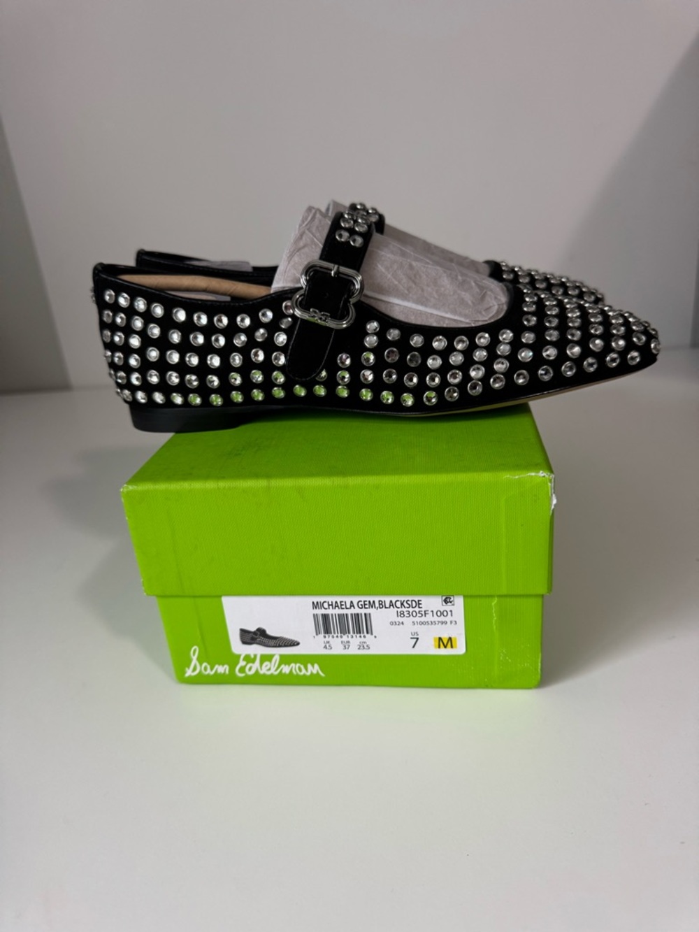 Sam Edelman Women's Michaela Gem Flats Size 7 New - Picture 4 of 9